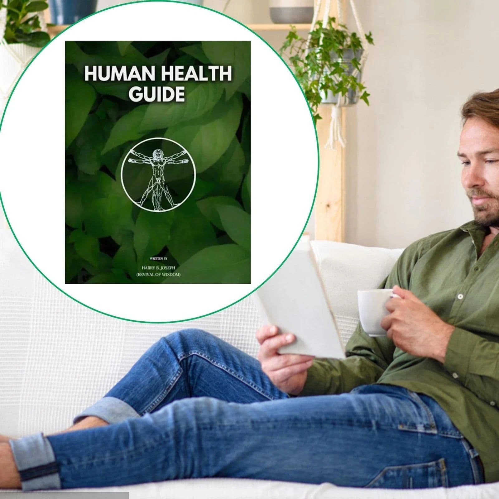 image-Human Health Guide by Harry B Joseph Self-Help Book for Wellness and Personal Development with Inspirational Insights