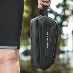 image-1.7L Waterproof Frame Bike Touchscreen Case Holder Bag Black