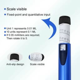 image-V2 Injection Pen Multi-use Precise Dosing Reusable Auto Injector Pen for 3ml Cartridges