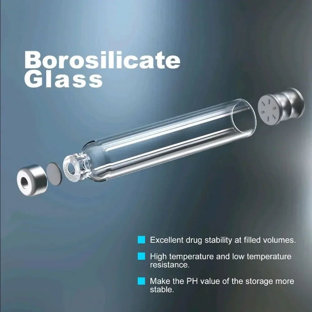 image-3ml Insulin Cartridges Empty Cassette Bottle Lilly Insulin Injection Pen Individual Packaging Medical Aesthetic Disposable