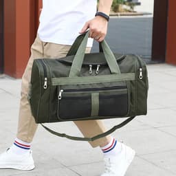 image-Oxford Travel Sports Bag Dry/Wet Separation Green