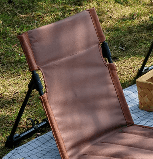 image-Outdoor Camping Aluminum Alloy Folding Cushion Chair