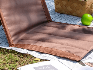 image-Outdoor Camping Aluminum Alloy Folding Cushion Chair