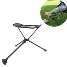 image-Multi-Use Portable Chair with Retractable Footrest