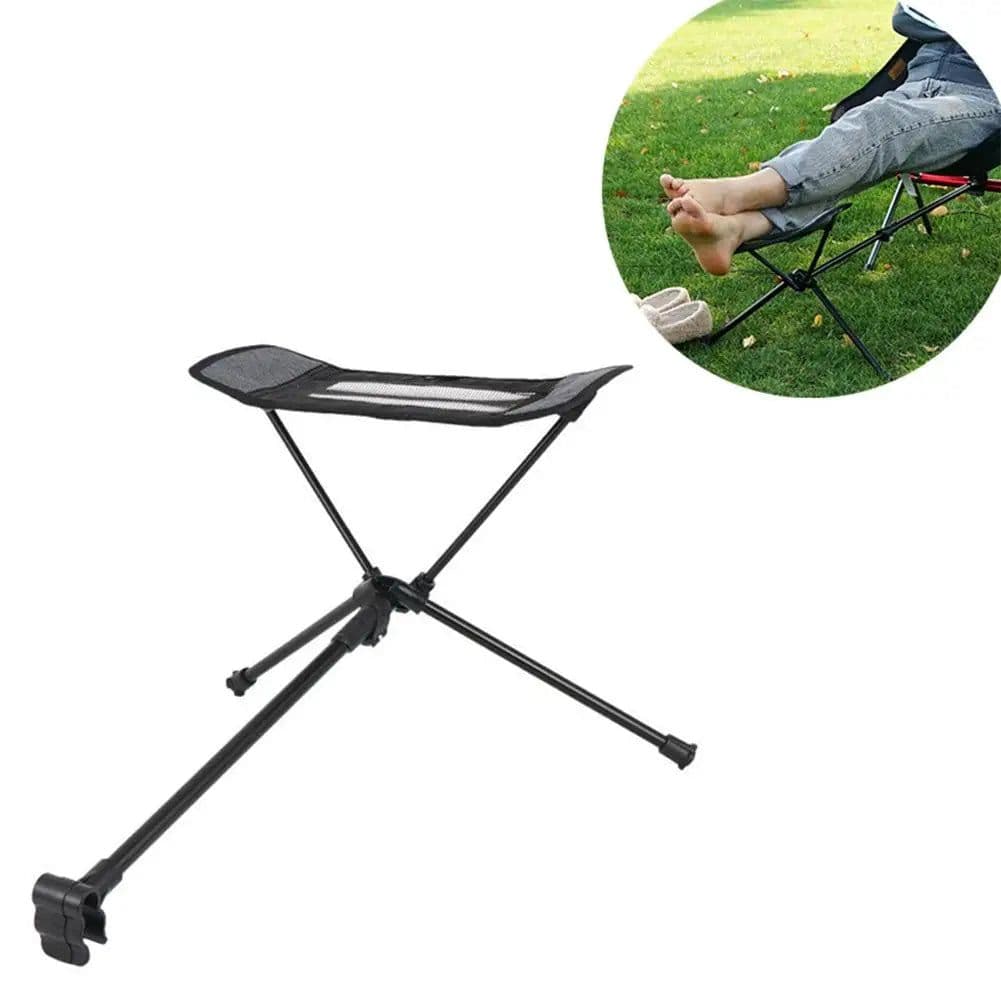 image-Multi-Use Portable Chair with Retractable Footrest