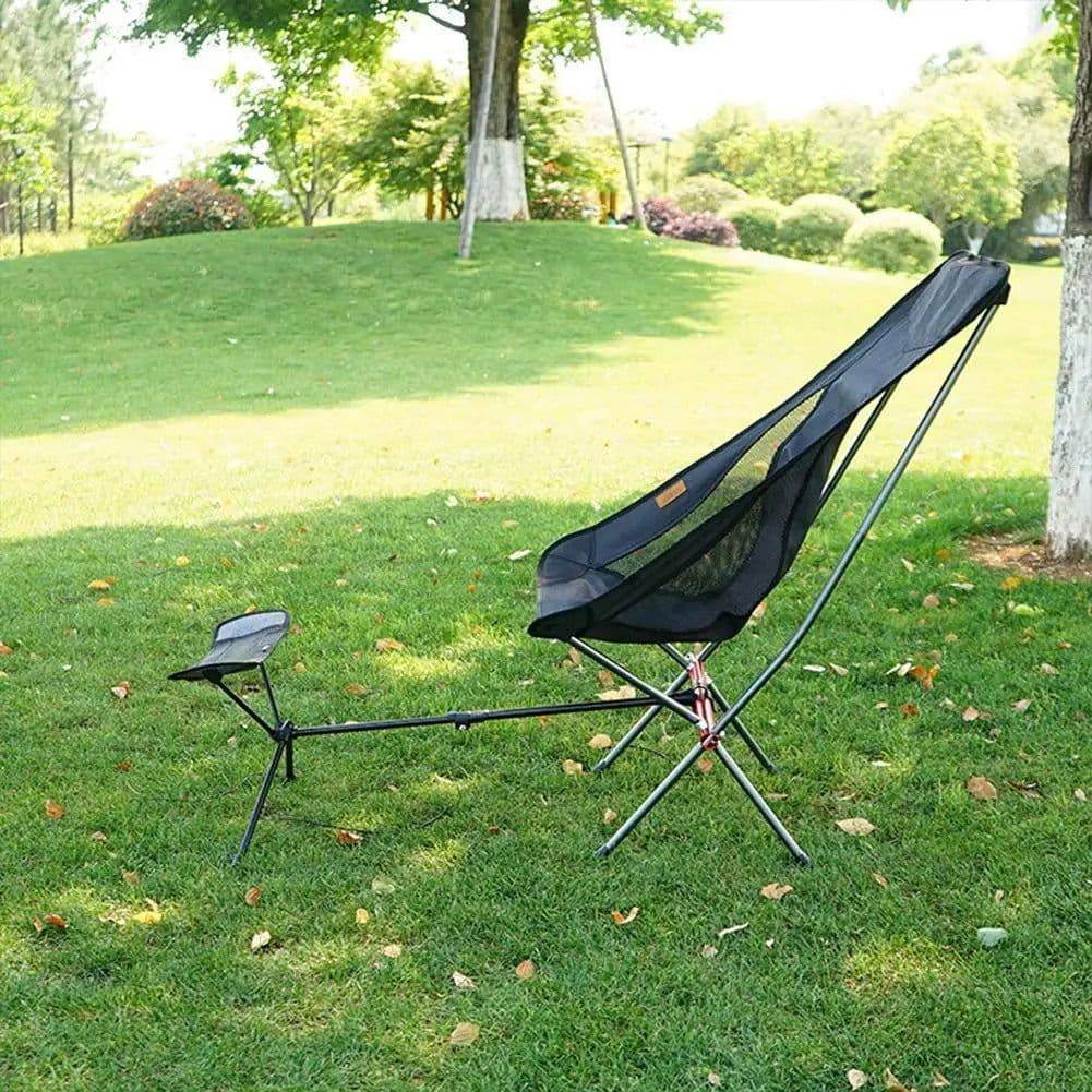 image-Multi-Use Portable Chair with Retractable Footrest