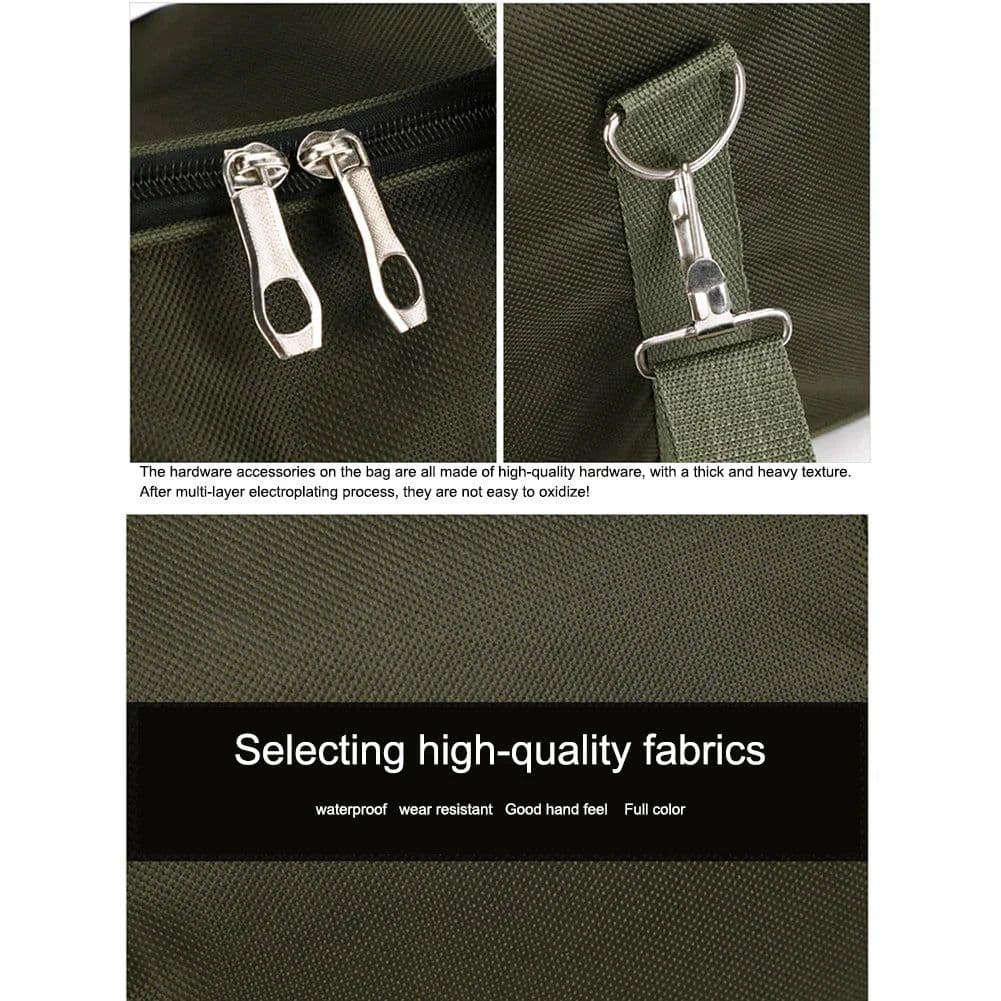 image-Oxford Travel Sports Bag Dry/Wet Separation Green