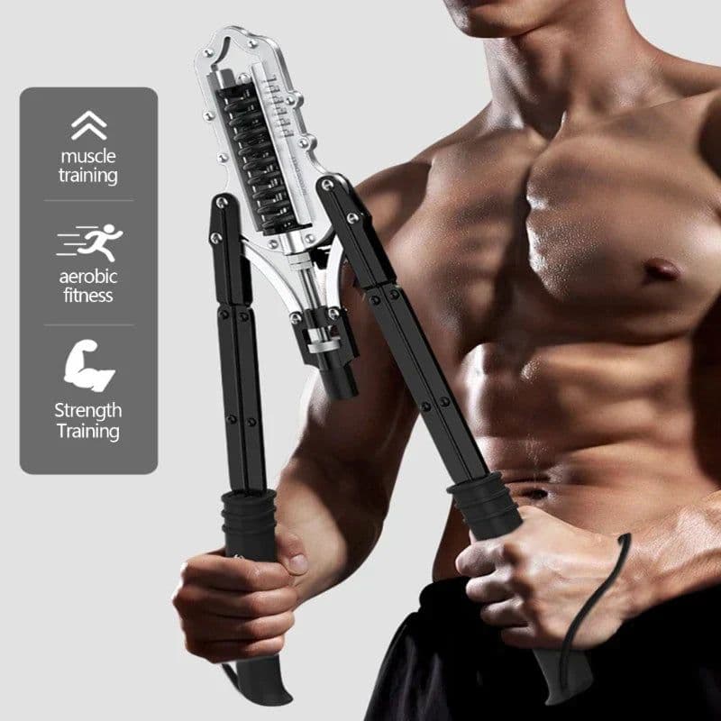image-Adjustable Home Chest Expander