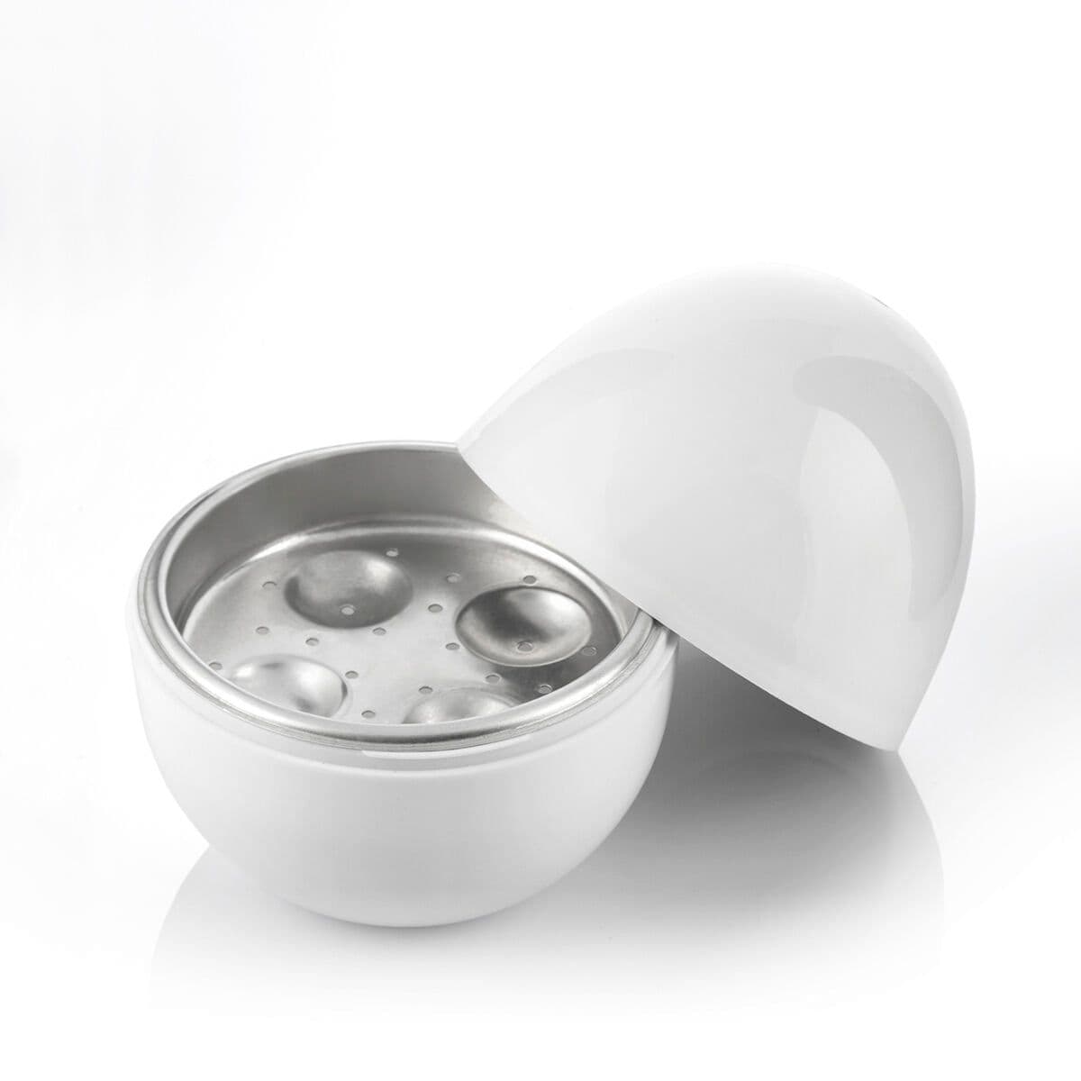 image-Microwave Egg Boiler with Recipe Booklet Boilegg InnovaGoods