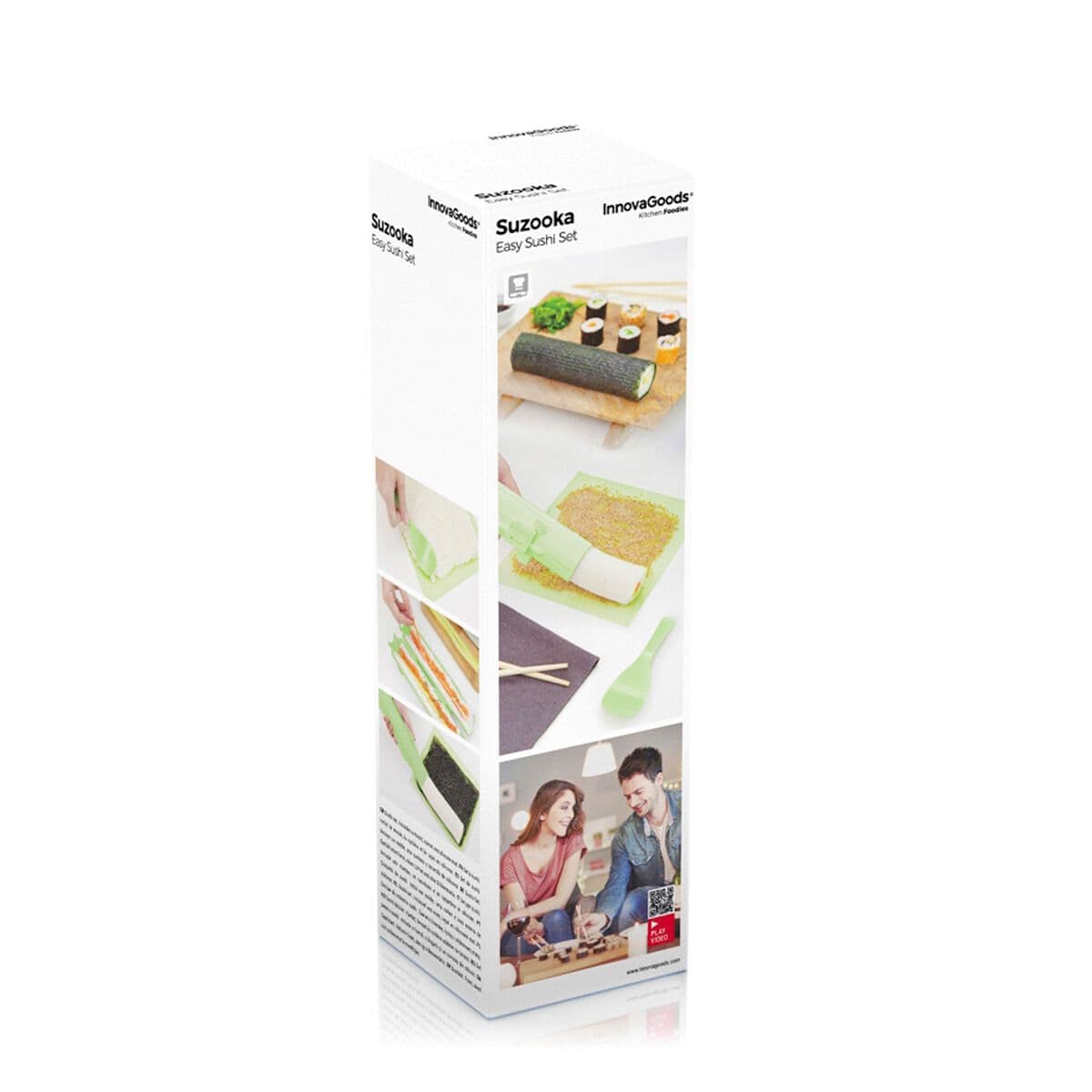 image-Sushi Set with Recipes Suzooka InnovaGoods 3 Pieces