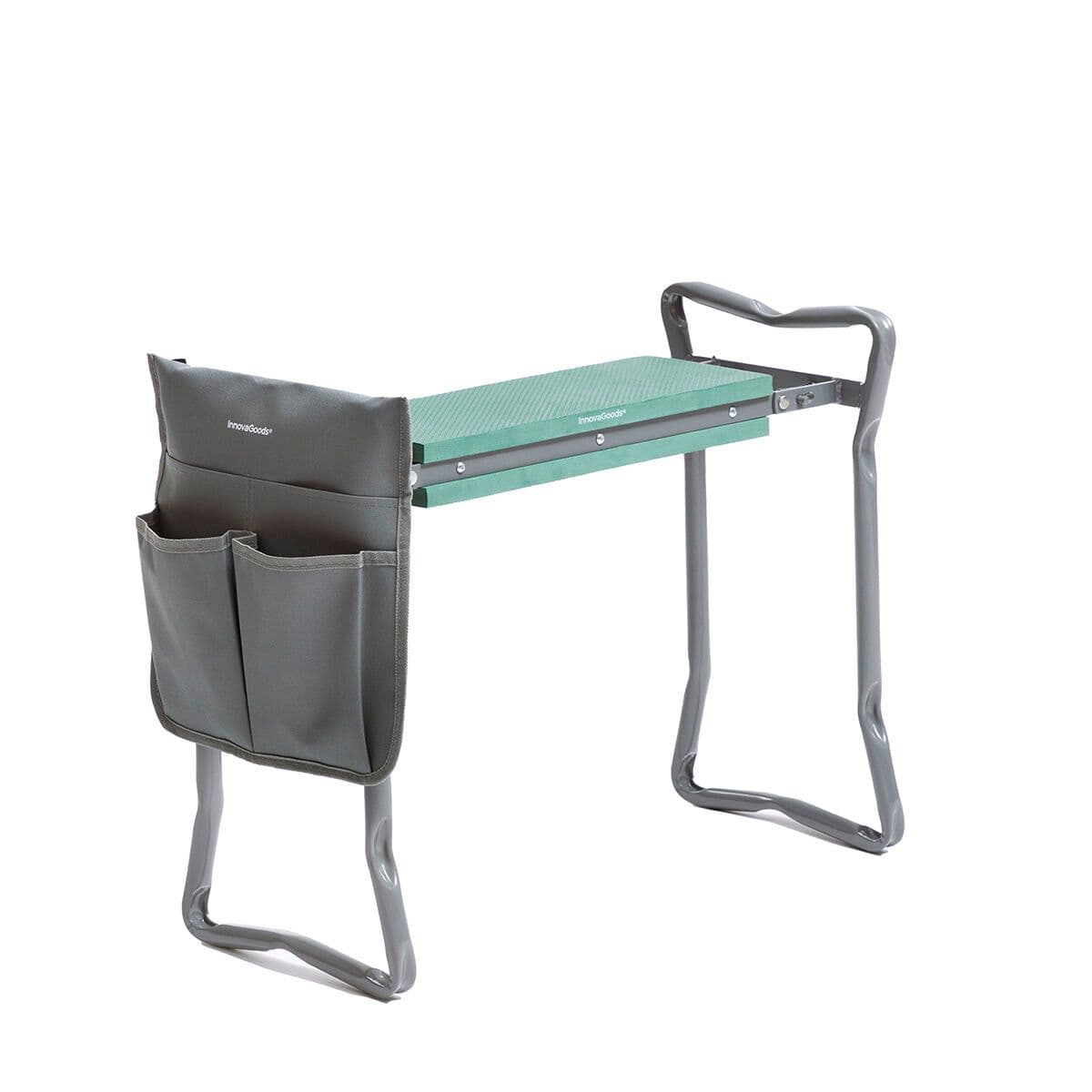 image-3-in-1 Folding Garden Seat with Bag for Tools Situl InnovaGoods