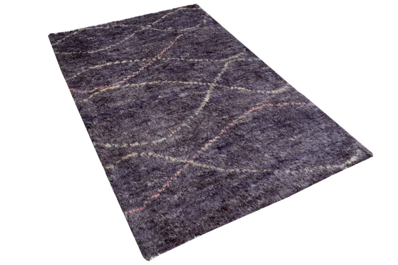 image-Moroccan Fluffy Living Room Carpet