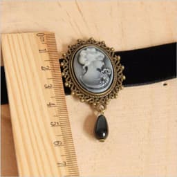 image-RscvonM Gothic Jewelry Vintage Lace Necklaces & Pendants Women Accessories Choker Necklace False Collar Statement Necklaces