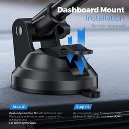 image-Magnetic Car Phone Mount Universal Suction Cup Car Phone Holder Magnet Mobile Phone Support Stand for iPhone 12 11 X Samsung S10
