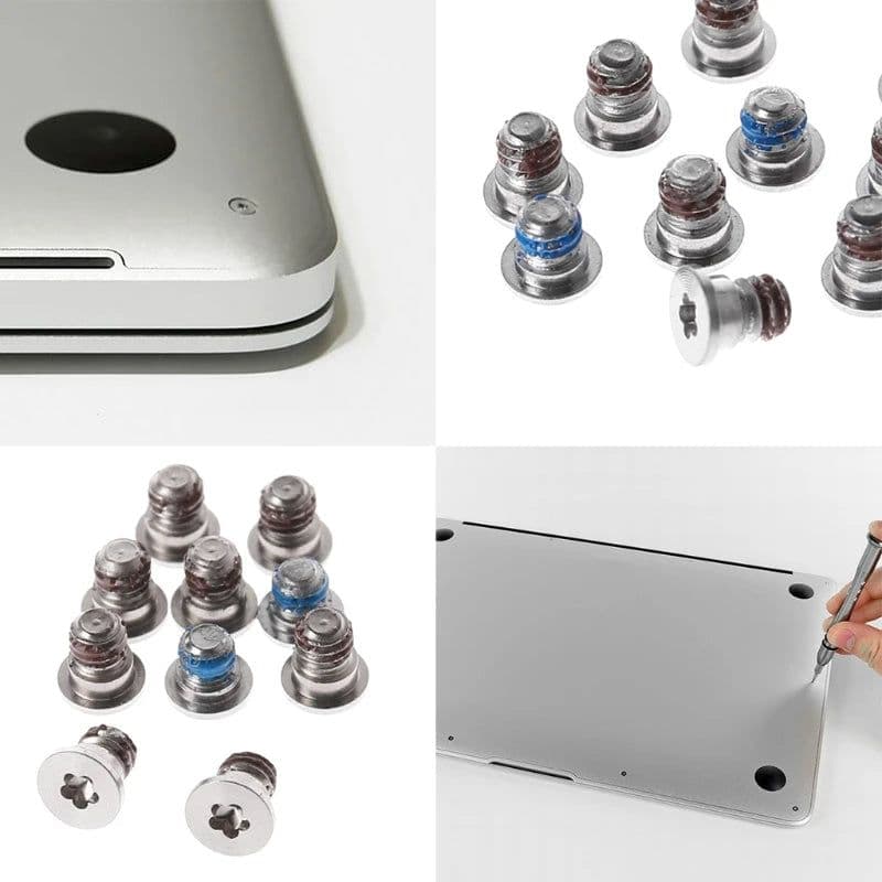 image-10Pcs Laptop Back Cover Small Screws For MacBook Pro Retina A1398 A1425 A1502