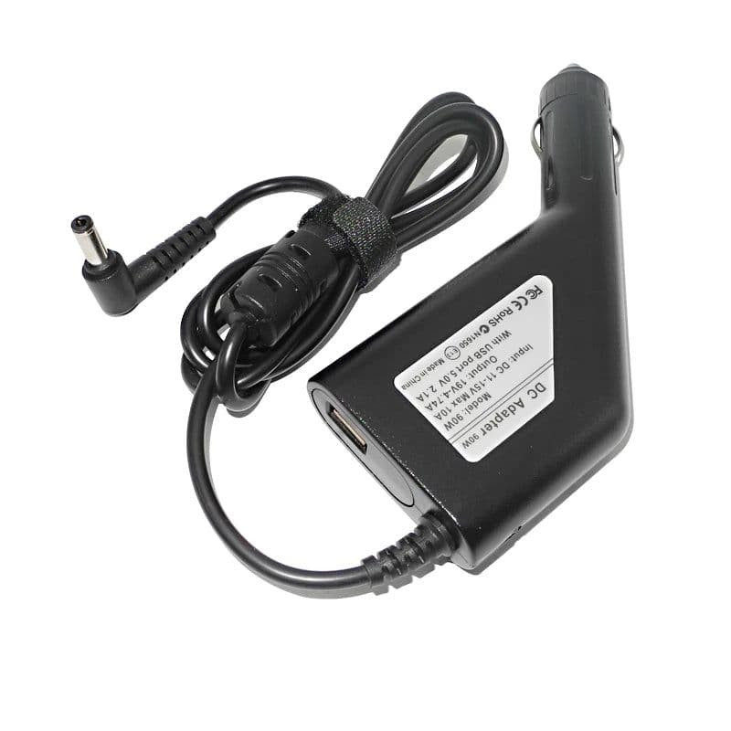 image-19V 4.74A 20V 4.5A 19.5V 4.62A 90W Laptop Universal Car Charger Dc Power Adapter for Asus Lenovo Acer Samsung Notebooks