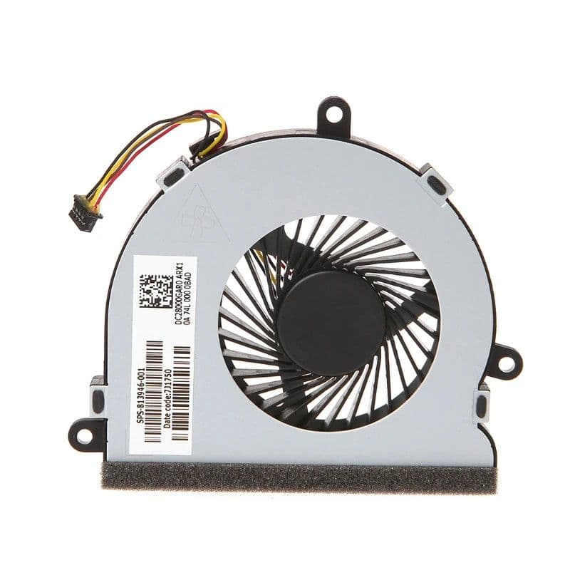 image-Laptop CPU cooling fan cooler For HP 15-AC Series DC28000GAR0 SPS-813946-001 Computer Fan Quiet CPU fan For Laptop