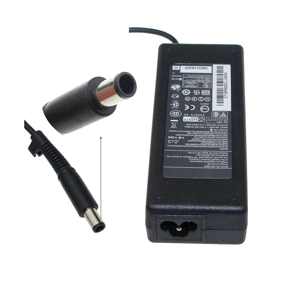 image-19V 4.74A 7.4*5.0mm AC Notebook Adapter Laptop Power Supply For HP Pavilion DV3 DV4 DV5 DV6 Power Adapter Charging Device