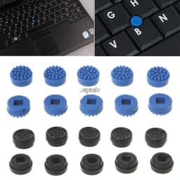 image-10PCS Trackpoint Pointer Mouse Stick Point Cap For DELL Laptop Keyboard Black/blue color Z09 Drop ship