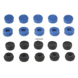 image-10PCS Trackpoint Pointer Mouse Stick Point Cap For DELL Laptop Keyboard Black/blue color Z09 Drop ship