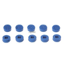 image-10PCS Trackpoint Pointer Mouse Stick Point Cap For DELL Laptop Keyboard Black/blue color Z09 Drop ship