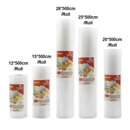 image-TINTON LIFE Food vacuum sealer Storage saver bags Vacuum Plastic rolls 5 size Bags For Kitchen Vacuum Sealer to keep food fresh