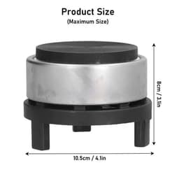 image-300W Mini Electric Stove Iron Hot Plate Tea Coffee Pot Warmer Heater for Home Office Dormitory Teapot Cup Warmer CN Plug 220V