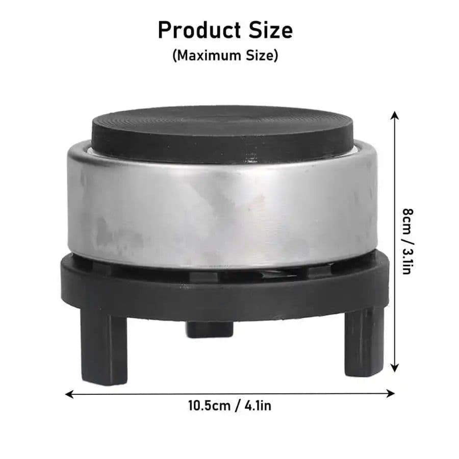 image-300W Mini Electric Stove Iron Hot Plate Tea Coffee Pot Warmer Heater for Home Office Dormitory Teapot Cup Warmer CN Plug 220V