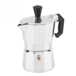 image-50mL 1 Cup Aluminum Italian Type Moka Pots Espresso Coffee Maker Stove Home Office Use New