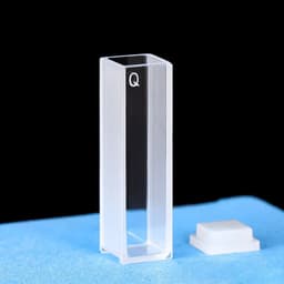 image-2 PCS quartz cuvette cells with lid 10mm path length JGS1 for spectrophotometer lab