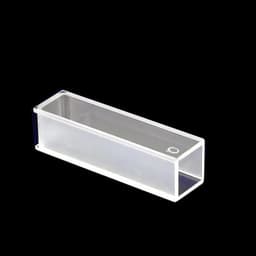 image-2 PCS quartz cuvette cells with lid 10mm path length JGS1 for spectrophotometer lab