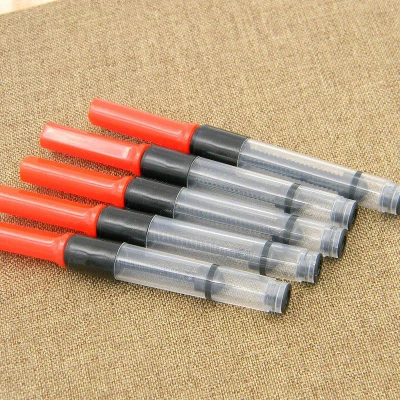 image-5Pcs 3.4mm Meet international standards Plastic Pump Cartridges Fountain Pen Converter