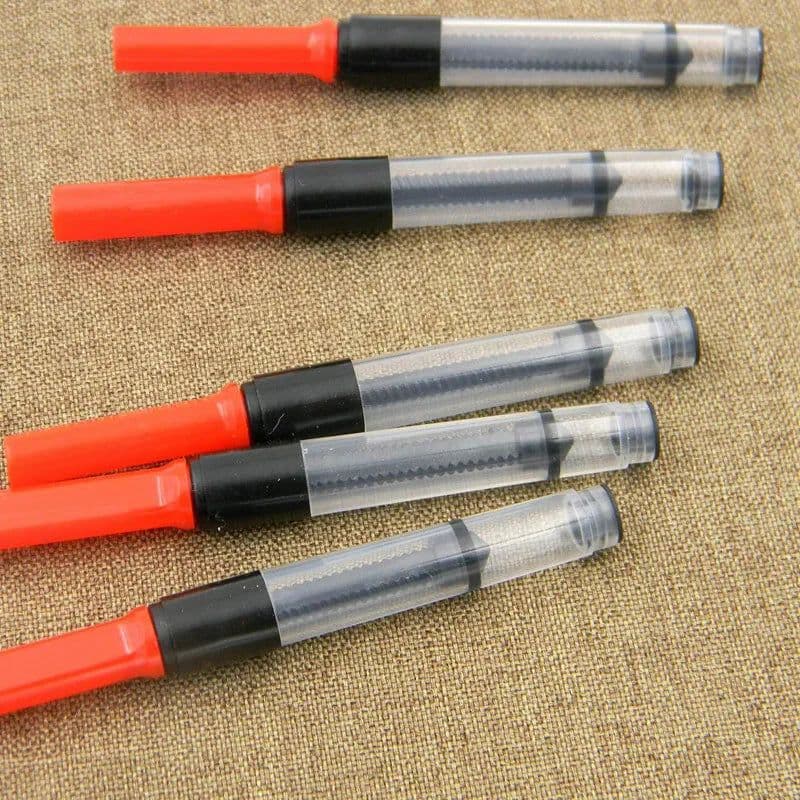 image-5Pcs 3.4mm Meet international standards Plastic Pump Cartridges Fountain Pen Converter
