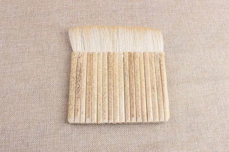 image-1 pcs of high quality wool brush Bamboo row pen scrubbing brush Large area painted paintbrush Art supplies