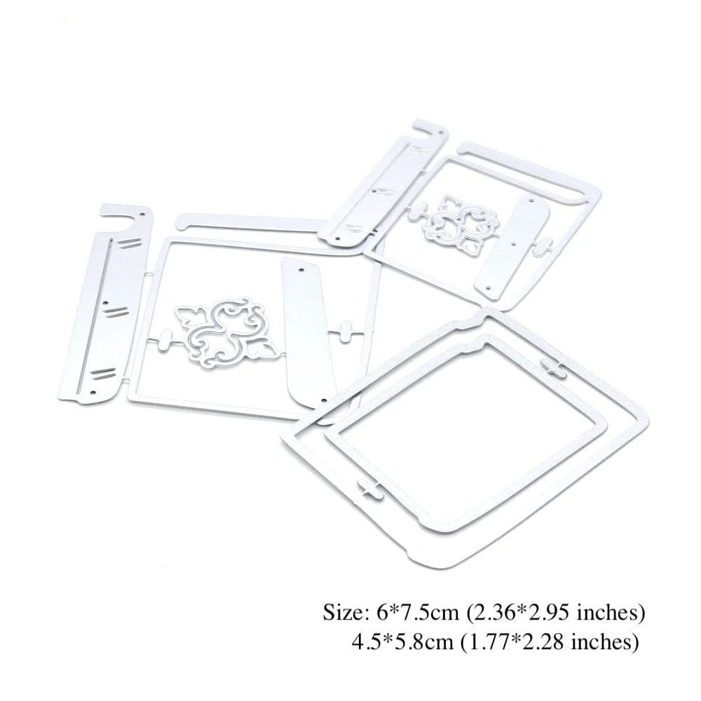 image-KSCRAFT Cute Books Metal Cutting Dies Stencils for DIY Scrapbooking Decorative Embossing DIY Paper Card