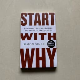 image-Start With Why By Simon Sinek How Great Leaders Inspire Everyone to Take Action Books of Economics & Management Novels