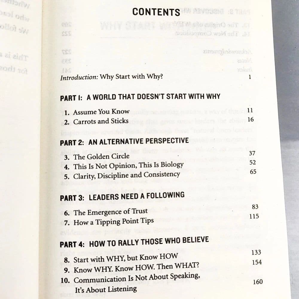 image-Start With Why By Simon Sinek How Great Leaders Inspire Everyone to Take Action Books of Economics & Management Novels
