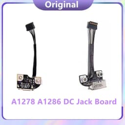 image-Original Charging Port Power DC Jack Board 820-2565-A For Macbook Pro 13" A1278 15" A1286 2009 2010 2011 2012 Year