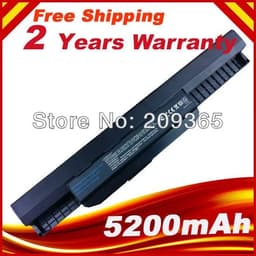 image-A32-K53 Laptop Battery for Asus K53S K53T X53S X54H K53 K53SD K53SV K53U K53E A53S K43E K43S K43SJ K43SV K43U