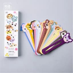 image-30 pcs/pack MO.CARD "Animal farm " scale shape bookmark paper bookmarks kawaii stationery school supplie papelaria kids gifts