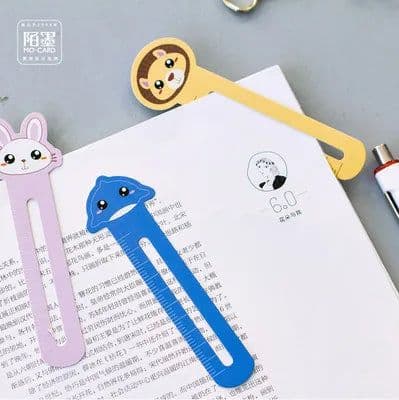 image-30 pcs/pack MO.CARD "Animal farm " scale shape bookmark paper bookmarks kawaii stationery school supplie papelaria kids gifts