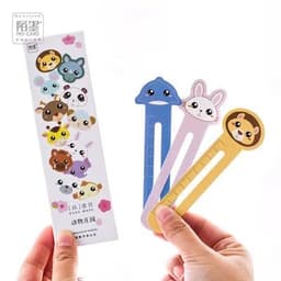 image-30 pcs/pack MO.CARD "Animal farm " scale shape bookmark paper bookmarks kawaii stationery school supplie papelaria kids gifts