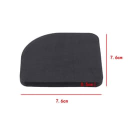 image-4PCS/Lot Black Multifunctional Anti Vibration Mat For Refrigerator Anti-vibration Noise Shock Pads bathroom Accessories