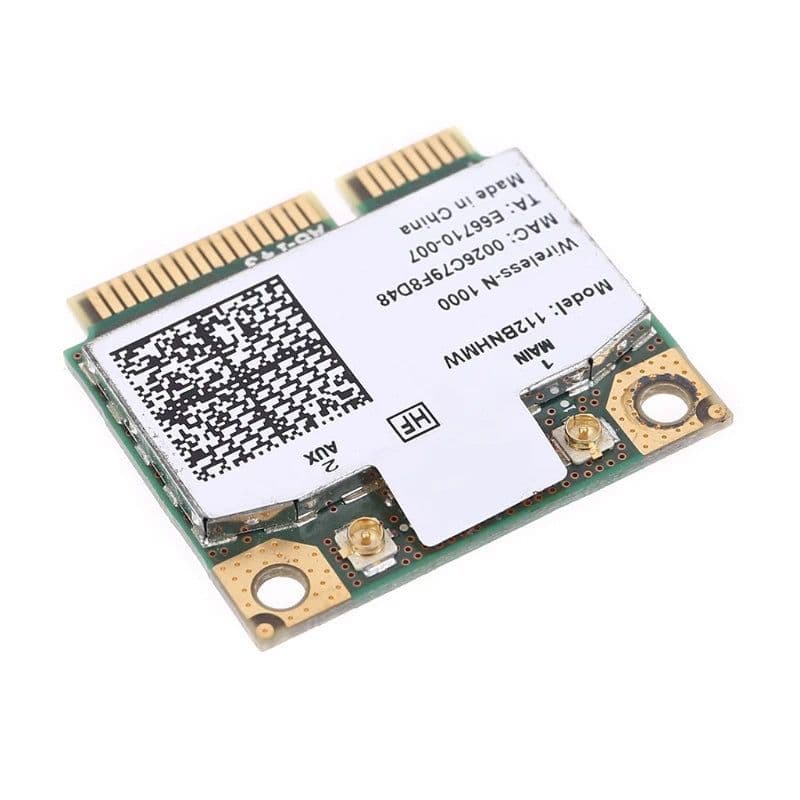 image-For Centrino Wireless-N 1000 Wifi Link1000 802.11 b/g/n 112BNHMW 300Mbps Half Mini Pci-e Wireless Card