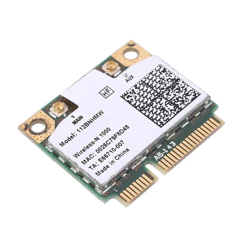 image-For Centrino Wireless-N 1000 Wifi Link1000 802.11 b/g/n 112BNHMW 300Mbps Half Mini Pci-e Wireless Card
