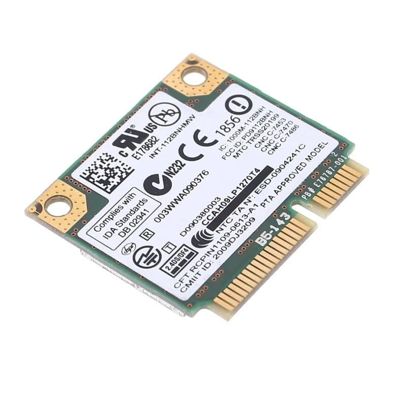image-For Centrino Wireless-N 1000 Wifi Link1000 802.11 b/g/n 112BNHMW 300Mbps Half Mini Pci-e Wireless Card