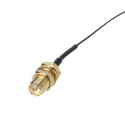 image-2x 6dBi M.2 IPEX MHF4 U.fl Cable to RP-SMA Wifi Antenna Signal Cable Set for Intel AC 9260 9560 8265 8260 7265 7260 NG-FF M.2