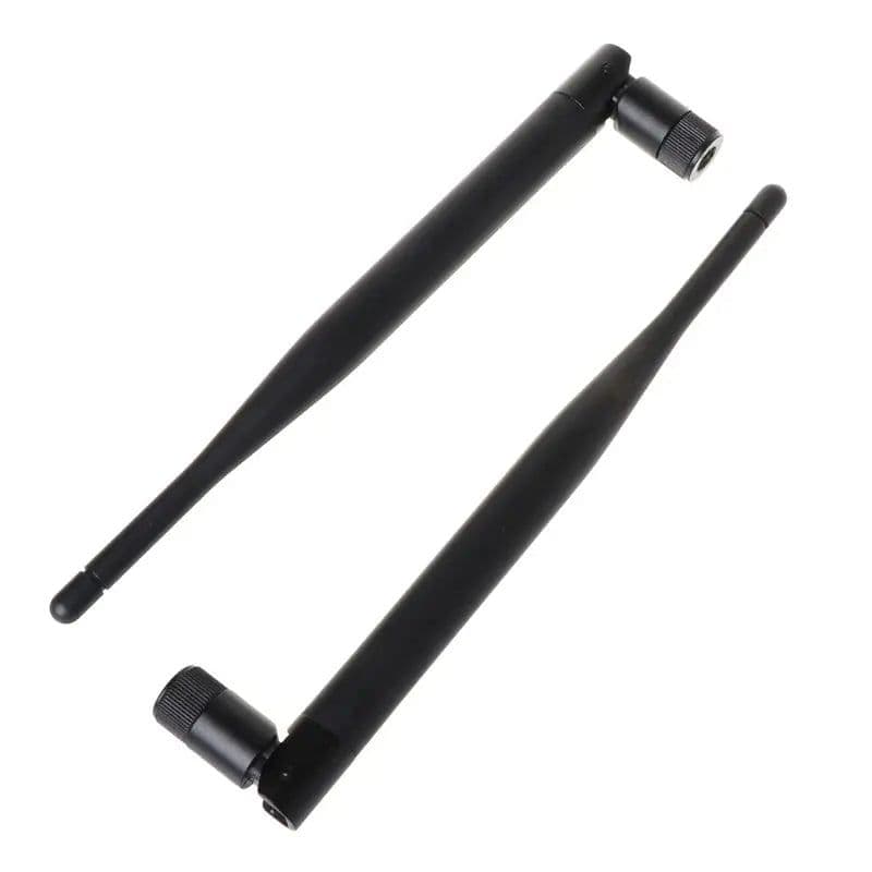image-2x 6dBi M.2 IPEX MHF4 U.fl Cable to RP-SMA Wifi Antenna Signal Cable Set for Intel AC 9260 9560 8265 8260 7265 7260 NG-FF M.2
