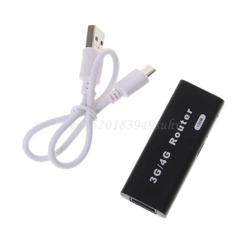 image-New WIFI Router Mini Portable 3G/4G WiFi Wlan Hotspot AP Client 150Mbps USB Wireless Router hot