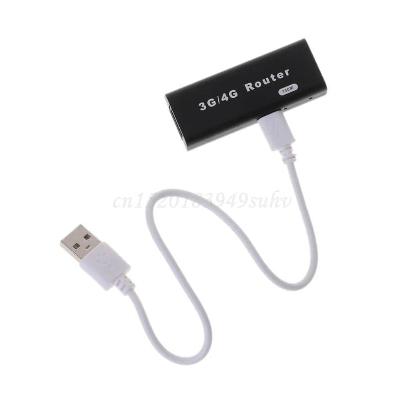 image-New WIFI Router Mini Portable 3G/4G WiFi Wlan Hotspot AP Client 150Mbps USB Wireless Router hot
